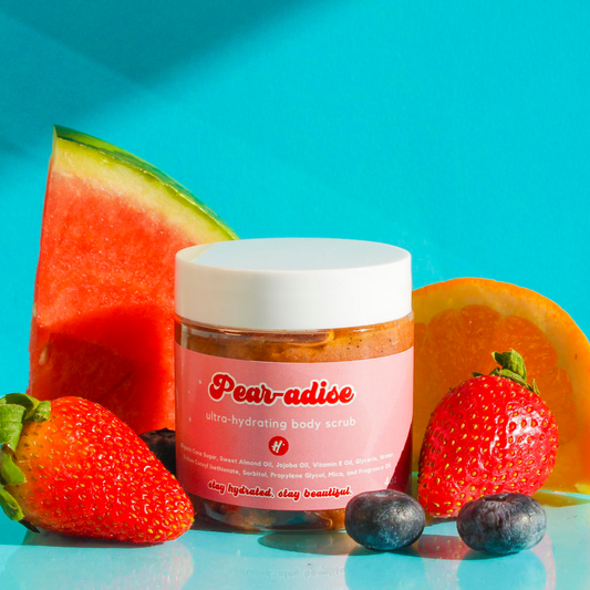 Pear-adise | Glowing Skin for Galentine's | Ultra-Hydrating Body Scrub