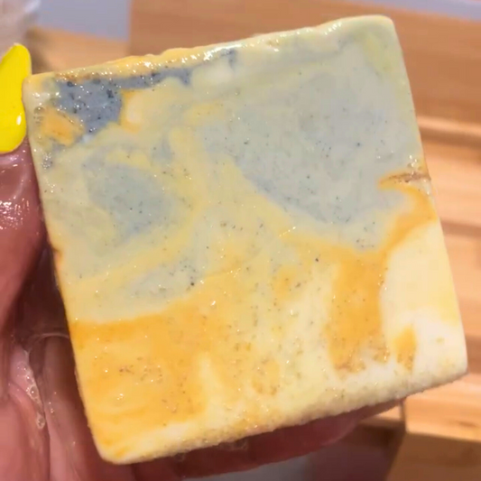 Turmeric Tease Bar Soap (Square or Heart-shaped)