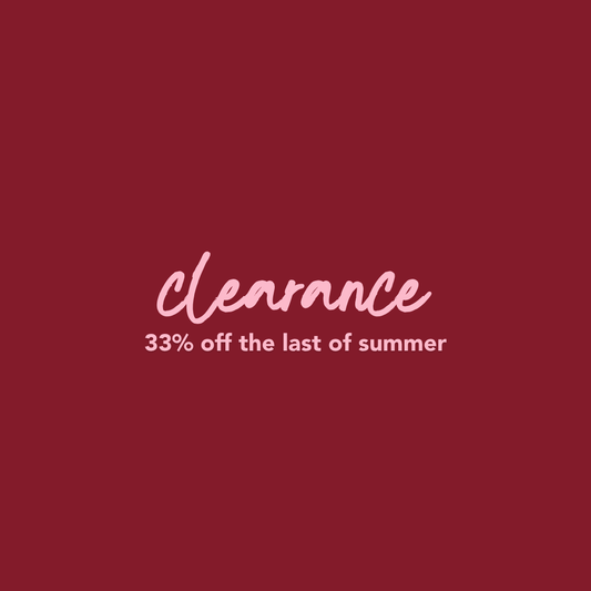 The Last of Summer | Clearance Body Care