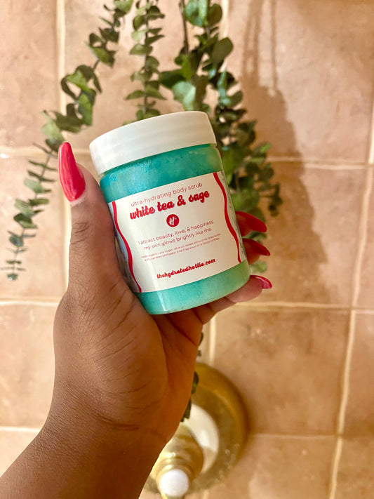 White Tea & Sage | Ultra-Hydrating Body Scrub