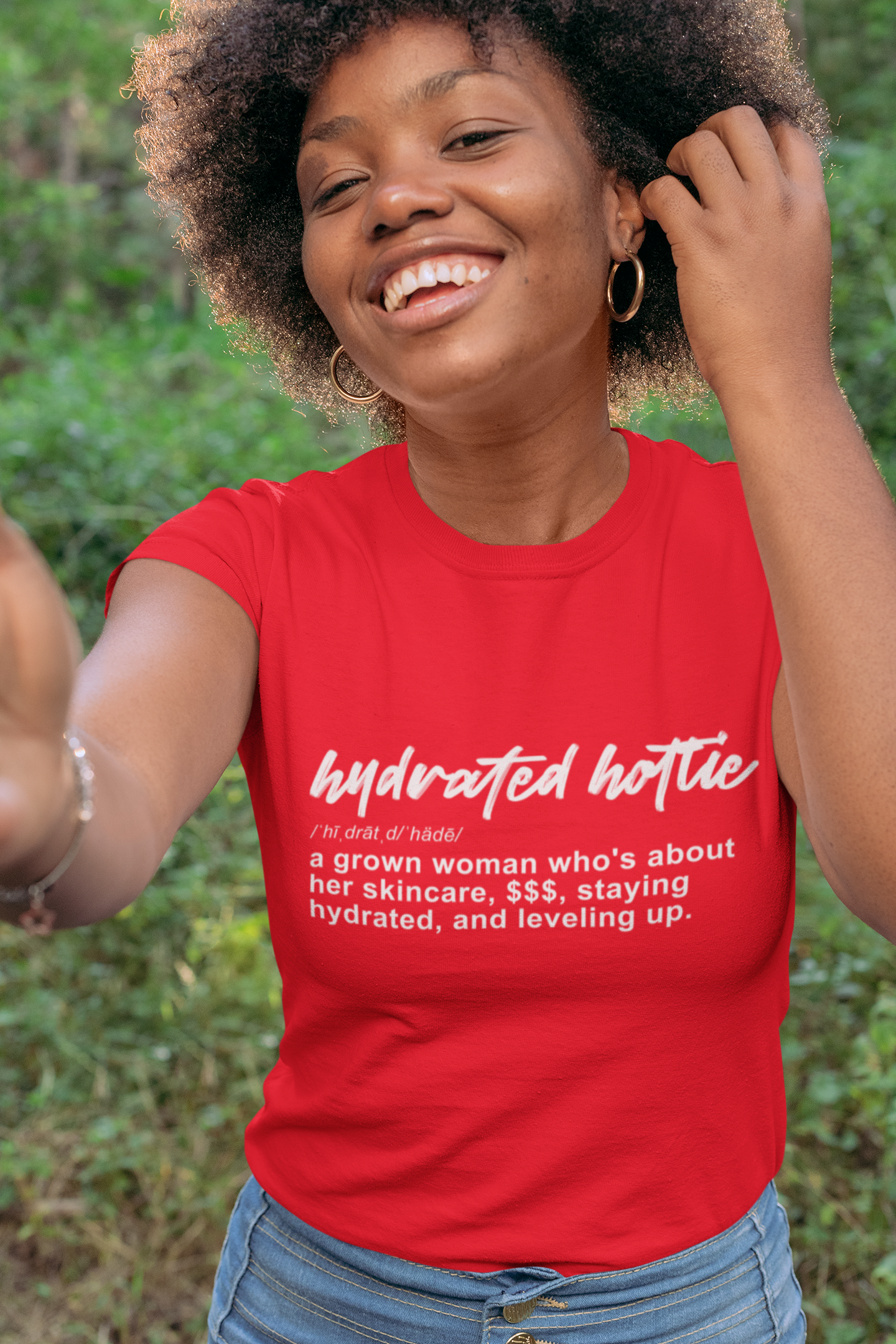 Hydrated Hottie Definition Tee